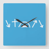Gospel Arrows wandklok (Voorkant)