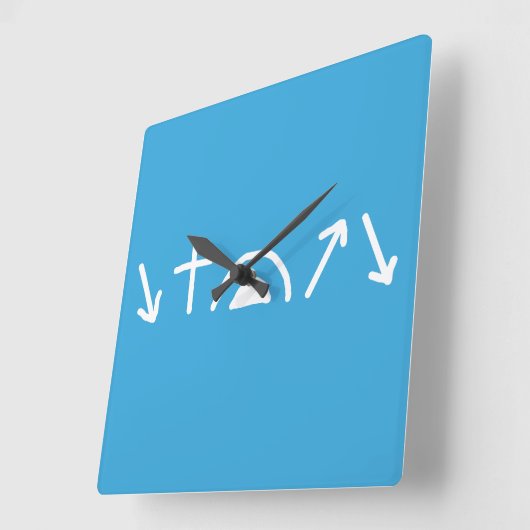 Gospel Arrows wandklok (Hoek)