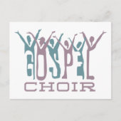 Gospel Choir Briefkaart (Voorkant)