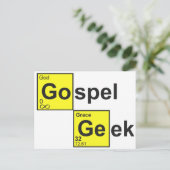 Gospel Geek Briefkaart (Staand voorkant)