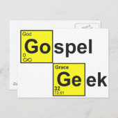 Gospel Geek Briefkaart (Voorkant / Achterkant)