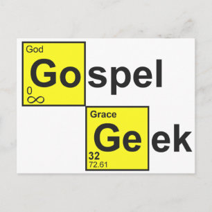 Gospel Geek Briefkaart