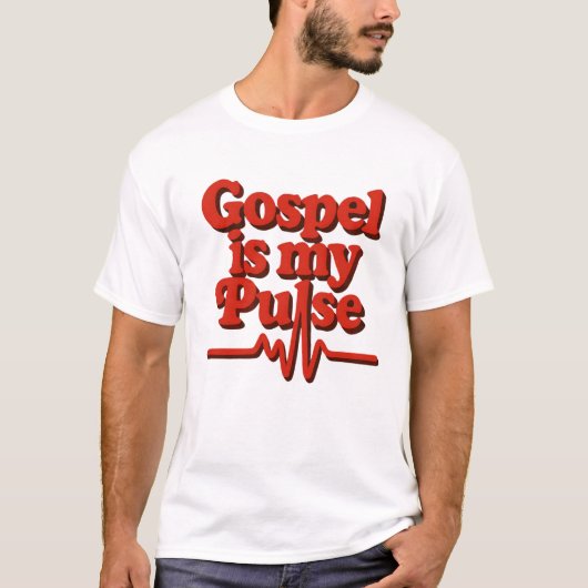 Gospel is mijn pols T-shirt (Voorkant)