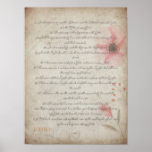 Gospel, John 1_ Scripture Wall Art, Bible Stories Poster (Voorkant)
