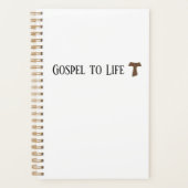 Gospel naar Levensplanner Planner (Voorkant)