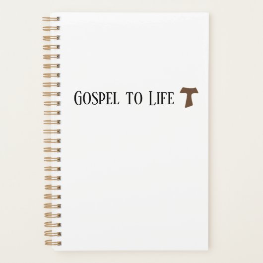 Gospel naar Levensplanner Planner (Voorkant)