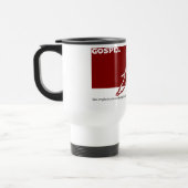 Gospel Ninja Red over White Travel Mug Reisbeker (Links)