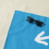 Gospel Pijlen Strandhanddoek Strandlaken (In situ)