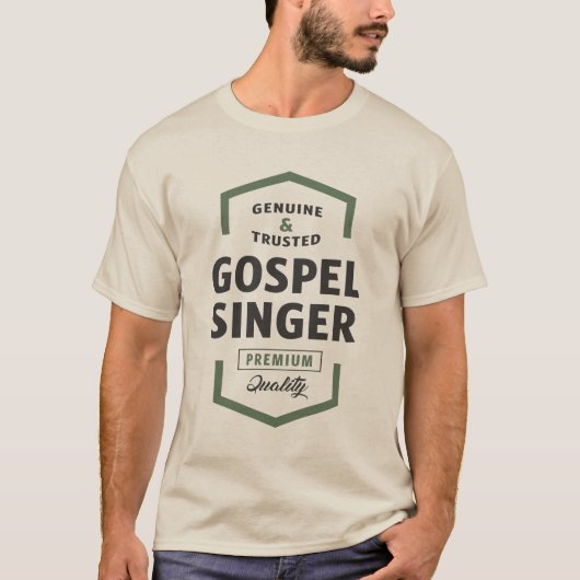 Gospel Singer Logo T - shirts (Voorkant)