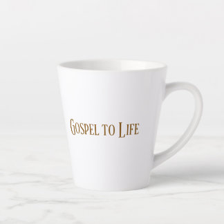 Gospel to Life Mug Latte Mok