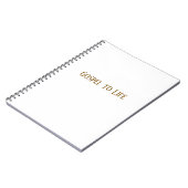 Gospel to Life Notebook Notitieboek (Linkerzijde)