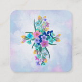 Gospel Tract Kaart Vierkante Visitekaartje (Voorkant)