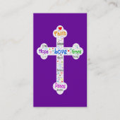 Gospel Tract Kaart Visitekaartje (Voorkant)