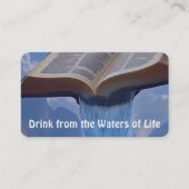 Gospel Tract Kaart Visitekaartje (Voorkant)