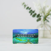 Gospel Tract Kaart Visitekaartje (Staand voorkant)