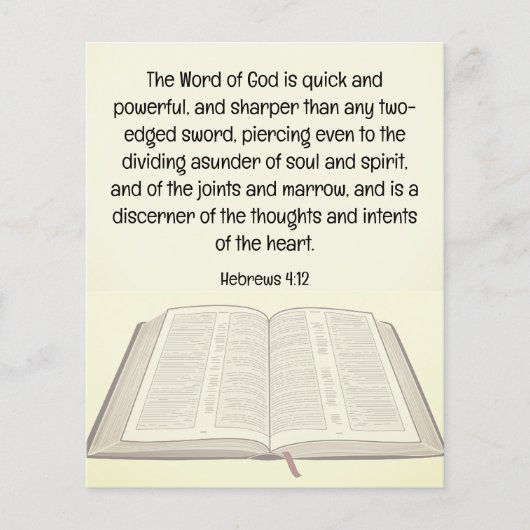 gospel tractflyer flyer (Voorkant)