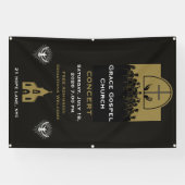 Gospelkerkkoorconcert Spandoek (Horizontaal)