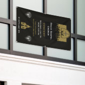 Gospelkerkkoorconcert Spandoek (Buitenkant Gebouw)