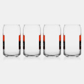 Gospelkoor kerk accessoire blikvorm glas (Rechts)