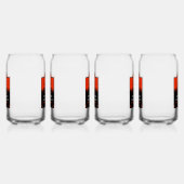 Gospelkoor kerk accessoire blikvorm glas (Links)