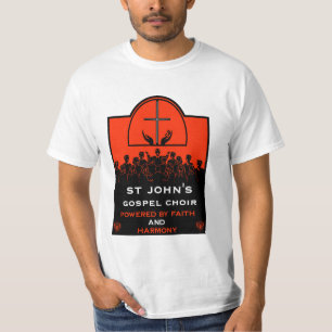 Gospelkoor kerk accessoire t-shirt