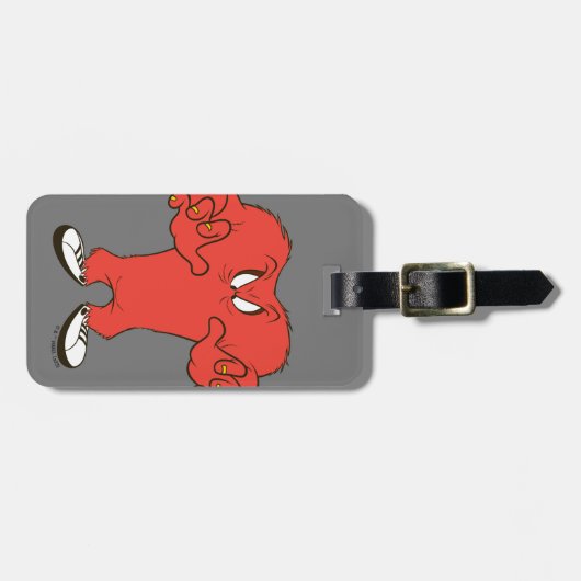 Gossamer dreigende pose bagagelabel (Voorkant horizontaal)