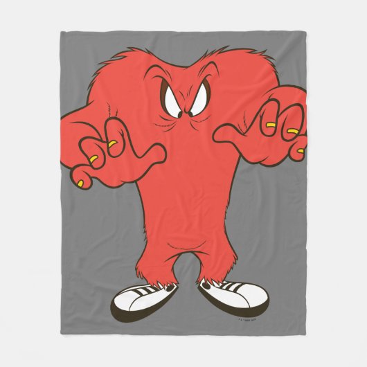 Gossamer dreigende pose fleece deken (Voorkant)