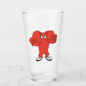 Gossamer dreigende pose glas (Voorkant)