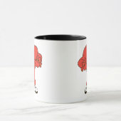 Gossamer dreigende pose mok (Midden)