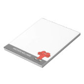 Gossamer dreigende pose notitieblok (Linkerzijde)