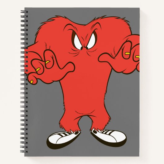 Gossamer dreigende pose notitieboek (Voorkant)