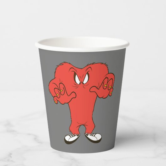 Gossamer dreigende pose papieren bekers (Voorkant)