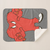 Gossamer dreigende pose sherpa deken (Voorkant (horizontaal))