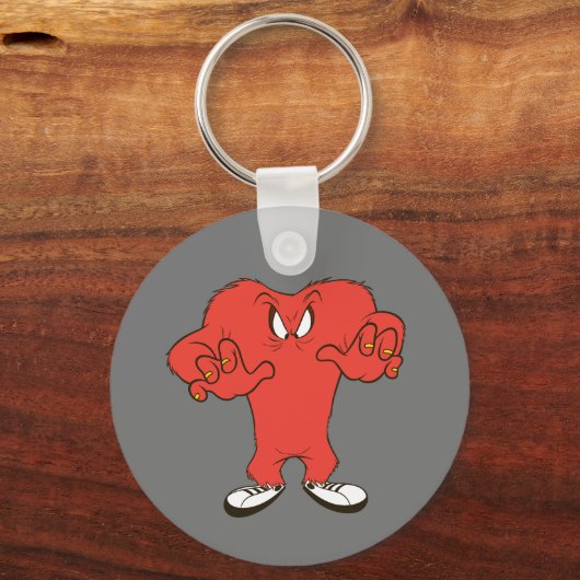 Gossamer dreigende pose sleutelhanger (Achterkant)