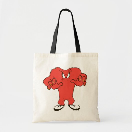 Gossamer dreigende pose tote bag (Voorkant)