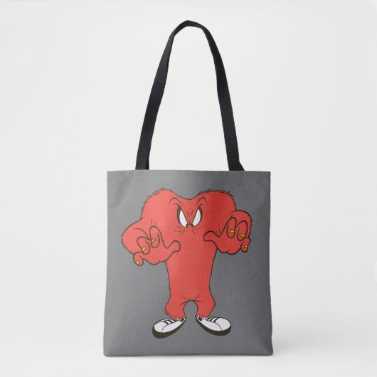 Gossamer dreigende pose tote bag (Voorkant)