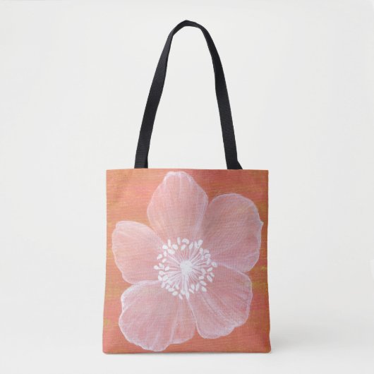 Gossamer Flower Canvas tas (Voorkant)