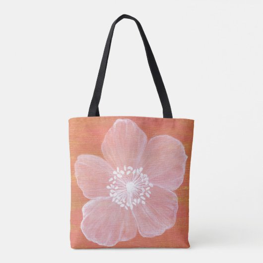 Gossamer Flower Canvas tas (Achterkant)