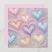 Gossamer Hearts Feestdagenkaart (Voorkant / Achterkant)