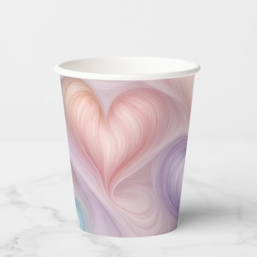 Gossamer Hearts Papieren Bekers (Voorkant)