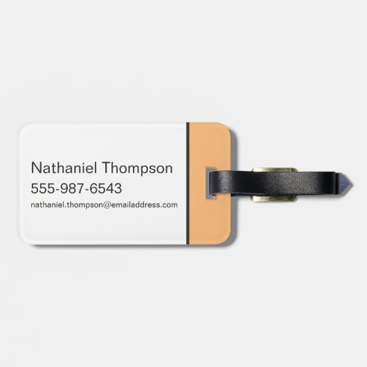 Gossamer Holding BUGS BUNNY™ Bagagelabel (Achterkant horizontaal)