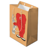 Gossamer Holding BUGS BUNNY™ Medium Cadeauzakje (Achterkant Gekanteld)