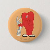 Gossamer Holding BUGS BUNNY™ Ronde Button 5,7 Cm (Voorkant)