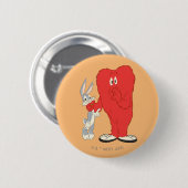 Gossamer Holding BUGS BUNNY™ Ronde Button 5,7 Cm (Voorkant /achterkant)
