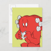 Gossamer lezen - Volledige kleur Briefkaart (Voorkant / Achterkant)