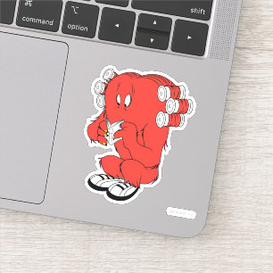 Gossamer lezen - Volledige kleur Sticker