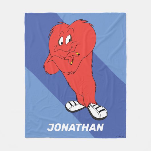 Gossamer Posing - Kleur Fleece Deken (Voorkant)