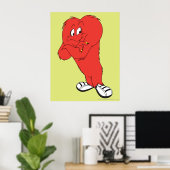 Gossamer Posing - Kleur Poster (Thuiskantoor)