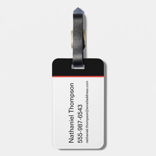 Gossamer Reaching Out of the Shadows Bagagelabel (Achterkant verticaal)