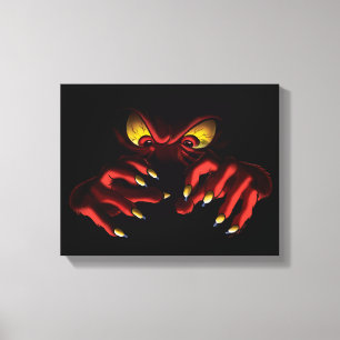 Gossamer Reaching Out of the Shadows Canvas Afdruk